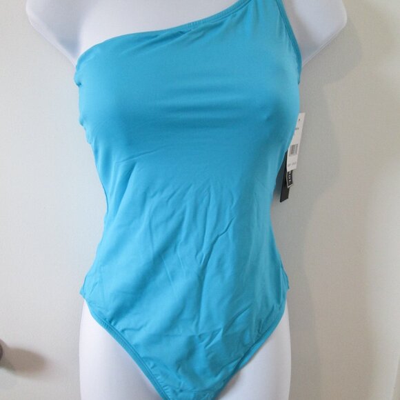 La Blanca One-Shoulder One Piece Swimsuit Sz 8 NWT - Picture 3 of 10